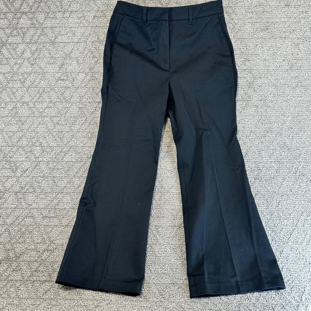 Boden Black Flare ankle Trousers Pantsβ Womens US 6R UK 10R Office Work